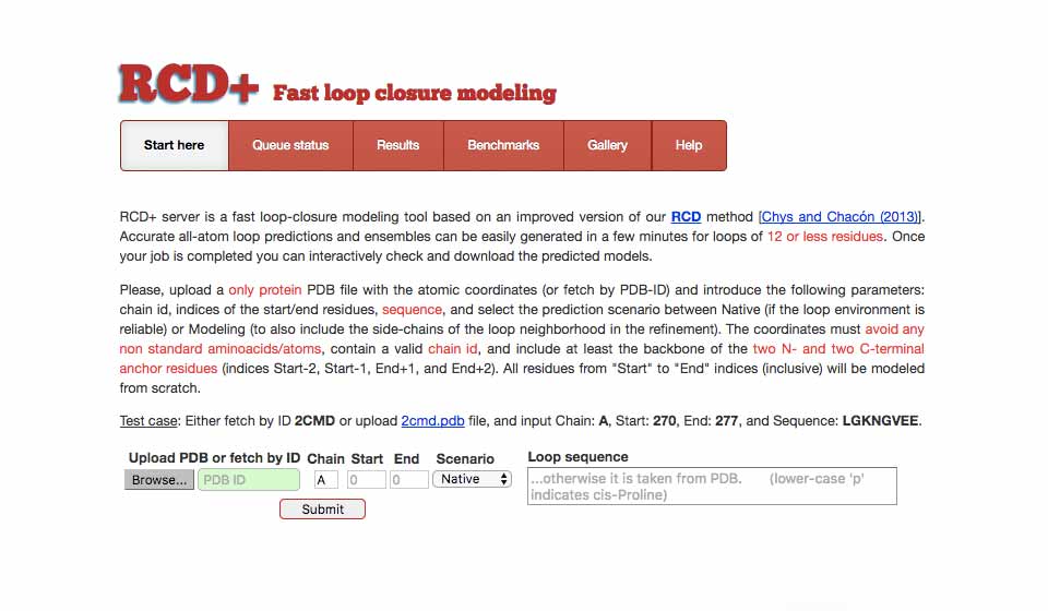 RCD+ Ab initio loop modeling